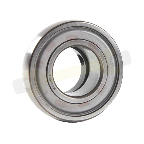 Подшипник 25х52х31/15 мм, шариковый с круглым отверстием на вал 25 мм, сферическое наружное кольцо, без отверстия для смазки. Артикул FH205-25MM-XX-AG-SMB (Neovert) - детальная фотография
