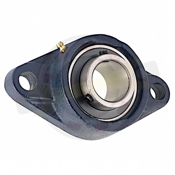 Подшипниковый узел на вал 49,212 мм, овальный чугунный корпус. Артикул UCFL210-31 (FBJ)