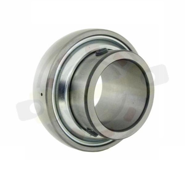 Подшипник 40х80х49,2/21 мм, шариковый с круглым отверстием на вал 40 мм, сферическое наружное кольцо, усиленное уплотнение, не более 500 об/мин. Артикул LE208-2T.L (FKL)
