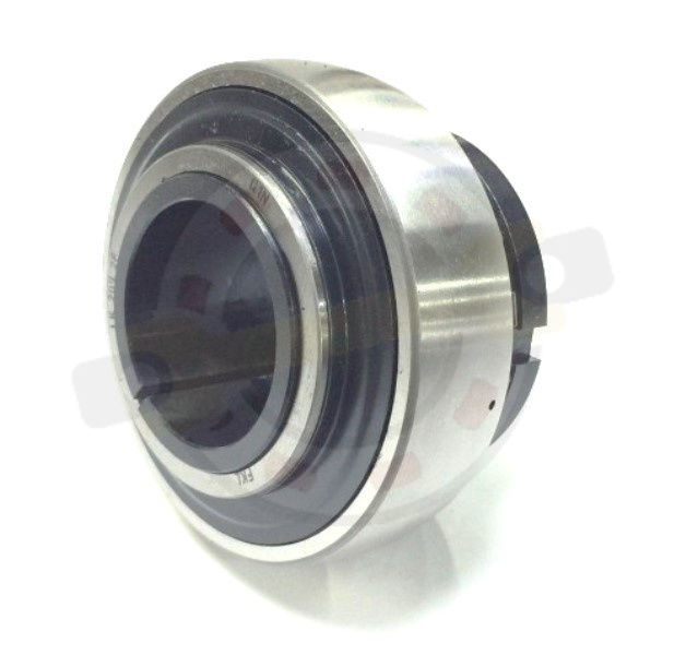 Подшипник 40х85х50/22 мм, c коническим кргулым отверстием на вал 40 мм, сферическое наружное кольцо + втулка. Артикул LK209-2F+H2309 (FKL)